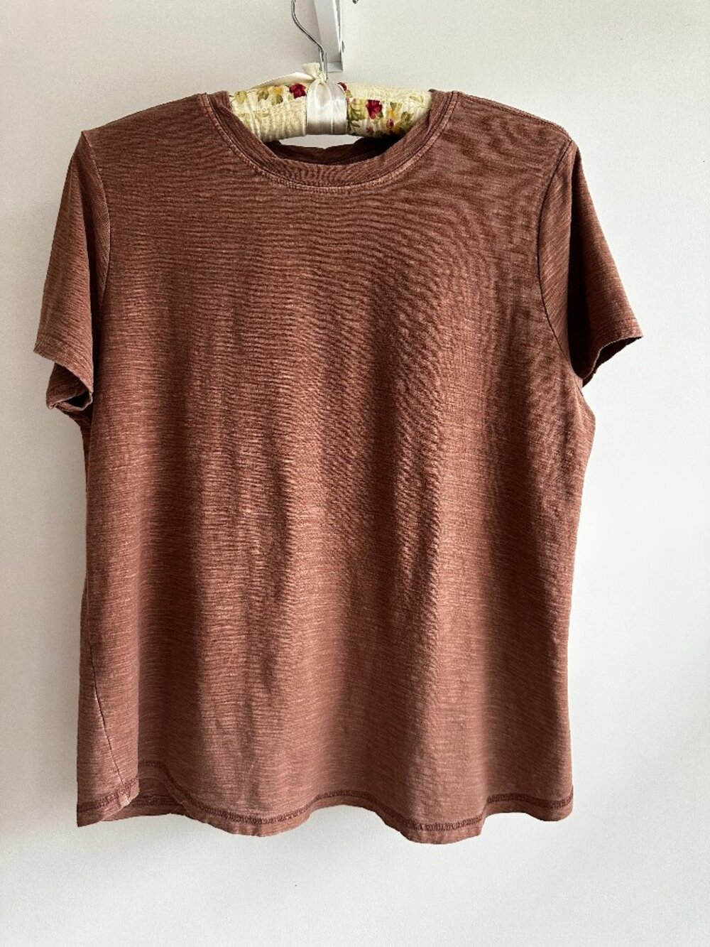 Anthropologie Pilcro Shirt slub brown medium